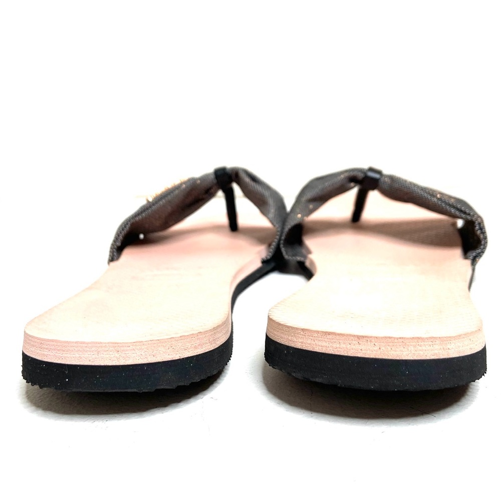 HAVAIANAS St. Tropez Shine Sandals Black Ballet Rose - Picture 13 of 15